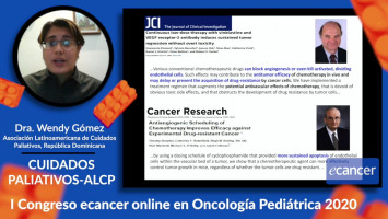 Terapia Metronómica ( Dra. Wendy Gómez -Asociación Latinoamericana de Cuidados Paliativos, República Dominicana )