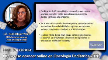 El arte como herramienta de rehabilitación ( Lic. Kuki Blejer Yelin - RED Iberoamericana de Psico-oncología, Israel )