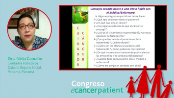 La importancia del cuidador ( Dra. Nisla Camaño Cuidados Paliativos Caja de Seguro Social, Panamá, Panamá )