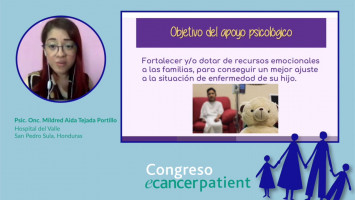 Psicooncología Pediátrica: Cuidado psicológico y emocional de niños con cáncer y su familia ( Psic. Onc. Mildred Aida Tejada Portillo - Hospital del Valle, San Pedro Sula, Honduras )
