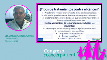 Sintomatologías Digestivas provocadas por los tratamientos oncológicos ( Lic. Arturo Olimpo Castro - OncoNutrición,Toluca, México )