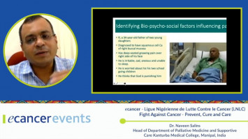 The connection between emotions and pain ( Dr Naveen Salins - Palliative Care Kanturba Medical College, India )