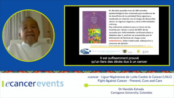 Prevent Obesity: Physical activity ( Dr Haroldo Estrada - Colombia University, Colombia )