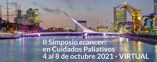 II Simposio ecancer en Cuidados Paliativos