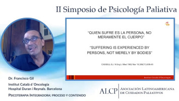 Psicoterapia Integradora: Proceso y Contenido ( Dr. Francisco Gil - Institut Català d´Oncología / Hospital Duran i Reynals, Barcelona, España )