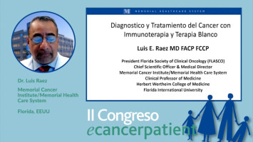 Inmunoterapia ( Dr. Luis Raez - Memorial Healthcare System, Hollywood, FL, USA )