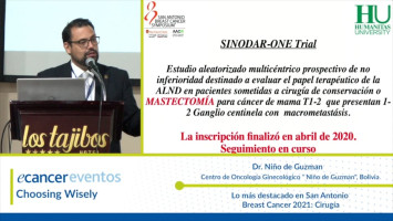 Manejo del cancer de mama con recaida en nivel sistema nervioso central ( Dr. Niño de Guzman - Centro de Oncología Ginecológico " Niño de Guzman", Bolivia )