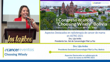 Aspectos destacados en radioterapia de cancer de mama en ASTRO 2021 ( Dra. Lijia Aviles - Presidenta Sociedad Cancerologia Filial La Paz, Bolivia )