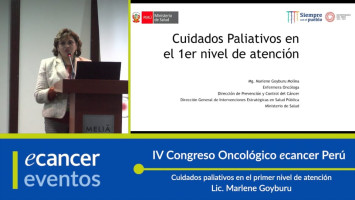 Cuidados paliativos en el primer nivel de atención ( Lic. Marlene Goyburu - Instituto Nacional de Enfermedades Neoplásicas (INEN), Perú )
