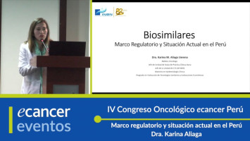 Marco regulatorio y situación actual en el Perú ( Dra. Karina Aliaga - Instituto Nacional de Enfermedades Neoplásicas (INEN), Perú )