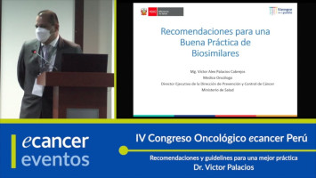 Recomendaciones y guidelines para una mejor práctica ( Dr. Victor Palacios - Director Ejecutivo DPCAN - Ministerio de Salud del Perú )