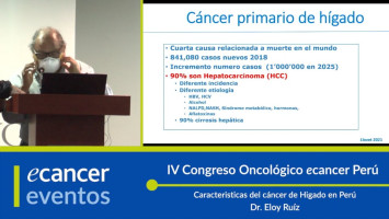 Características del cáncer de hígado en Perú ( Dr. Eloy Ruíz - Instituto Nacional de Enfermedades Neoplásicas (INEN) )