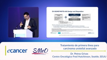 Tratamiento de primera línea para carcinoma urotelial avanzado ( Dr. Petros Grivas - Centro Oncológico Fred Hutchinson, Seattle, EEUU )