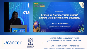 Límites de la preservación vesical: ¿cuándo la cistectomía será inevitable? ( Dra. María Carmen Mir Maresma - Mount Sinai Icahn School of Medicine, New York, Estados Unidos )