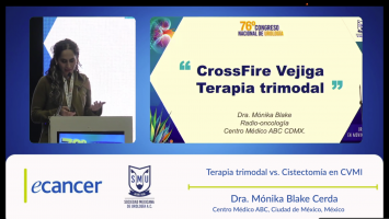 Terapia trimodal vs. Cistectomía en CVMI ( Dra. Mónika Blake Cerda - Centro Médico ABC, Ciudad de México, México )
