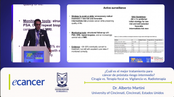 ¿Cuál es el mejor tratamiento para cáncer de próstata riesgo intermedio? Vigilancia ( Dr. Alberto Martini - University of Cincinnati (UC Health), Cincinnati, Estados Unidos )