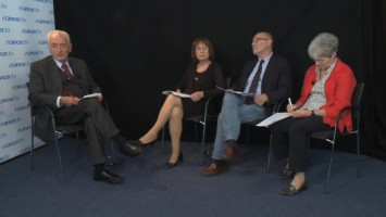 Patient information needs in biomarkers and biobanking ( Francesco de Lorenzo - President of ECPC; Kathi Apostolidis - Vice President of ECPC; George Stamatis - Vice President of KEFI; Dr Pauline Evers - Nederlanse Federatie van Kankerpatienteorganisaties )